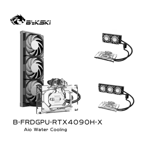 Integrated Type GPU Block With 240/360mm Radiator Water Cooling System AIO Cooler For RTX4090/4080/4