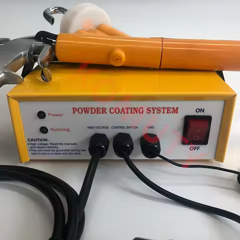 Portable Manual Spray Gun Small Powder Coating Gun Electrostatic Powder Coating Gun System Machinery