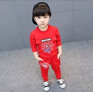 COD Setelan baju anak laki laki dan perempuan setelan baju dan celana kaos panjang anak laki laki ba