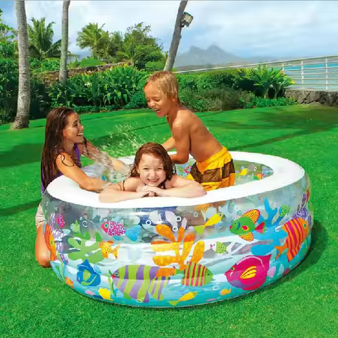 152*56CM round Swimming Pool home kids nflatable swimming pool piscina fuori terra piscine piscinas 