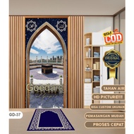 Islamic RELIEF Mihrab MUSHOLA STICKER HOME MIHRAB WALLPAPER STICKER MIHRAB MUSHOLA HOME MOSQUE AND O