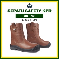 GEMUK Safety Shoes KPR L-805H (SP) Genuine Buffalo Leather High Work Shoes Anti-Electricity Anti-pen