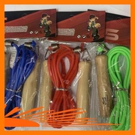 Diskon Hari Ini Skiping Jump Rope/Skiping Lompat Tali Kayu Import Pro