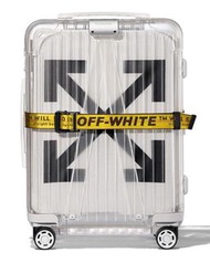 全新真品RIMOWA X OFF WHITE 現貨 聯名 See Through 行李箱 登機箱 透明 白色