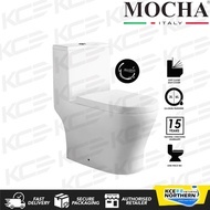 KCE 🔥 Mocha Water Closet MWC7601RL S Trap/P Trap One Piece wc Toilet Bowl/ Jamban Tandas Rimless Des