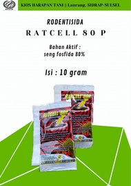(Rodentisida/Racun/Obat Tikus) RATCELL 80