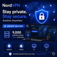 Nord VPN Premium Account 118 Countries Fast VPN [Instant Delivery]
