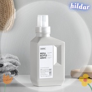 HILDAR Detergent Dispenser Bathroom Laundry Detergent Softener Refillable Storage Container