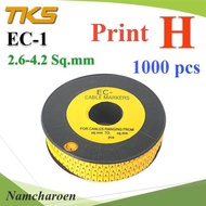NC Cable Marker EC1 Yellow Wire EC1-H