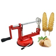 Pemotong Kentang Spiral Alat Serutan Parutan Putar Ulir Keripik Kentang Ubi Singkong Spiral Potato S