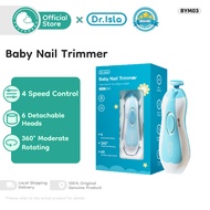 Dr.isla 6 in1 Electric Baby Nail Trimmer Nail Clipper Adult Nail Polisher Baby Nail Clipper BYM03