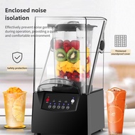 Automatic with Cover Soundproof Ice Crusher Commercial Multi-Functional Slush Machine High Power Smo