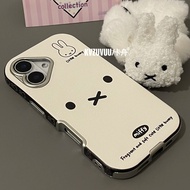 WEIXIN | Vỏ Đeo Tay Thỏ Miffy Lông Thật cho iPhone 16 và iPhone 17 Pro Max