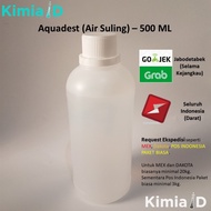 :: Aquadest - 500 ML - Air Suling - Air Reagen - Laboratorium - Air