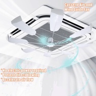 Aircond Windshield Cassette Air Conditioner Guide 360° Fast Cooling Kipas