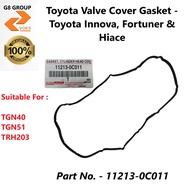Toyota Valve Cover Gasket - Toyota Innova, Fortuner & Hiace ( 11213-0C011 )