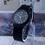 BALIKADENSHOP JAM TANGAN WANITA TIMEX RUBBER STRAP BONUS BATERAI CADANGAN