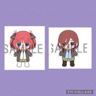 五等分的新娘 - 中野二乃、中野三玖 屈曲娃娃 可動公仔