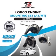 LOKCO Engine Mounting Perodua VIVA 1.0 AT/MT (2007-2014) (3pcs) Enjin Barang Kereta