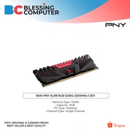 RAM PNY XLR8 8GB DDR4 3200MHz 1.35V MD8GD4320016XR XR XR XR