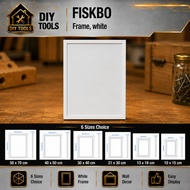 FISKBO White Photo Frame Picture Frame Poster Frame Wall Decor Frame 6 Sizes 10x15 13x18 21x30 30x40