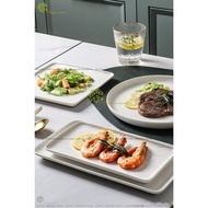 High quality ceramic plate set Classic odd plate