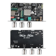 ZK-1001U Diymore DC 9-24V โมโน100W BT โมดูบอร์ดแอมป์รองรับแอปชิพเครื่องขยายเสียง TPA3116D2ปลั๊กตัวเม