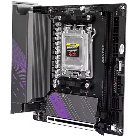 JGINYUE AM5 Motherboard Supports AMD Ryzen 7000 Series CPU Processors DDR5 Dual Channel Memory RAM I
