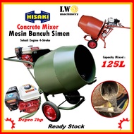 Hisaki Concrete Mini Mixer YMM350 C/W Depro Engine/Hisaki 3T Mini Mixer 7.0hp/Mini Concrete Mixer Me