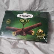 Chocolatos Rich cokelat Dubai wafer roll