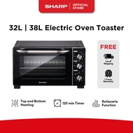 SHARP 32L|38L Electric Oven EO-327R-BK|EO-387R-BK