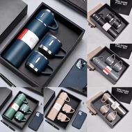 HM 500ML Gift Box Set Thermal Flask Bottle Vacuum 304 Stainless Steel Vacuum Flask Botol Thermos Bot