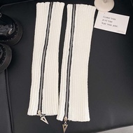 Leg Warmer Kaos Kaki Hangat Dengan Ritslet Warmer Kaki Legs Warmer Jepang Leg Warmer Socks