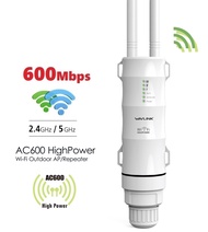 Outdoor Wireless Router 600Mbps Dual Band 2.4G+5G อุปกรณ์ช่วยขยายช่วงสัญญาณ Repeater, Access Point , Router Modes