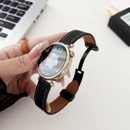 สาย Mibro Watch GS Pro Smart Watch สายนาฬิกาข้อมือหนัง หัวเข็มขัดแม่เหล็ก แบบเปลี่ยน Mibro Watch T1 Bracelet สายนาฬิกา Mibro GS Watch Strap