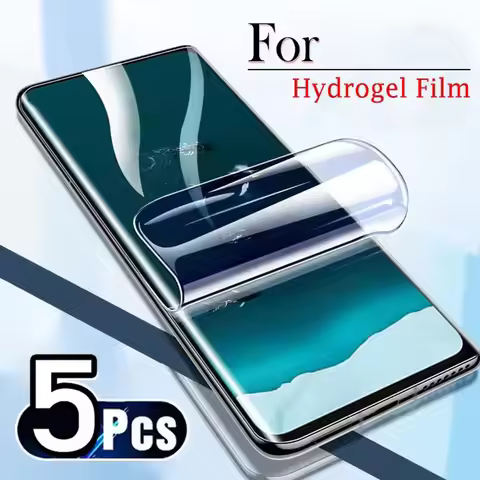 5Pcs Hydrogel Film For Xiaomi Redmi K60 K70 K80 K90 Pro Max K70E K60E For Redmi Note 13 Pro Note 14 