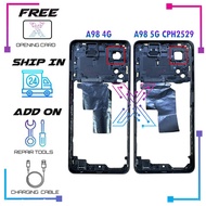 For Oppo A98 4G / A98 5G CPH2529 Lcd Frame Middle Frame Chasis Housing Front Housing