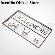 Bike Stickers for Brompton folding bike