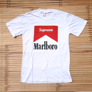 Kaos Baju Combed 30S Distro SUPREME MARLBORO polos custom indonesia