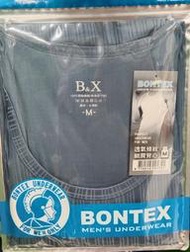 【可面交取貨】BONTEX 透氣條紋細肩背心..100%MIT台灣製 ( 12件超商免運 )…三花色以上