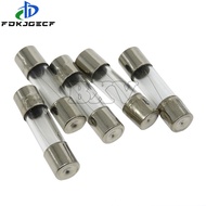 100PCS 5X20 GLASS FUSE TUBE 250V 0.1A ~ 25A 5*20 HIGH QUALITY FUSE 5*20 0.2A 0.25A 0.3A 1A 1.25A 2A 