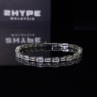 2HYPE Baguette Tennis Bracelet 4.5mm