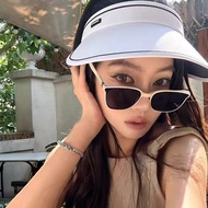 SUNNY VALLEY Foldable Wide Brim Anti-UV Sun Hat Cap Women Visor Beach Topi Pantai Perempuan Unisex B