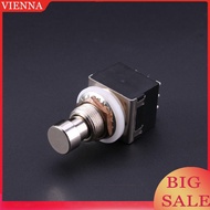 3PDT 9pin Push Button Foot Switch FR DIY Guitar Effect Pedal Stomp