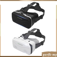 [PerfkMY] VR Headset for Phone Comfortable Support 4.7-7.2" Smartphones Wide Angle Universal 3D Head