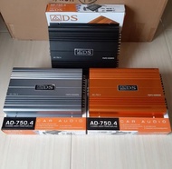 Power ADS A-740.4 Amplifier Audio Mobil ADS 4 Chanel