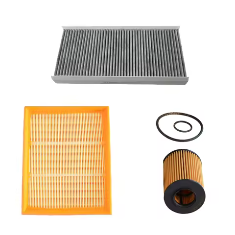 3pcs Filter Set For MERCEDES BENZ A160 W169 2010-2013 A180 A200 B170 B200 W245 2008 Engine Cabin AC 