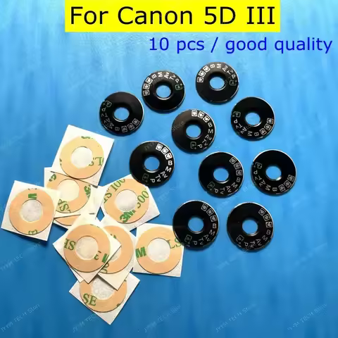 (10 pcs) Copy NEW For Canon 5D3 5DIII Top Cover Mode Dial Selector Sheet Cap Plate EOS 5DM3 5D Mark