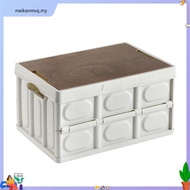 BEST4U 30/56L Foldable Stackable Collapsible Storage Box with Lid | Car Trunk Bin | Outdoor Containe