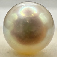 a1581 Akoya Pearl Loose Through-drilled 7.5–7.9mm Gem Jewelry Pre-owned Kyoto Japan K4U